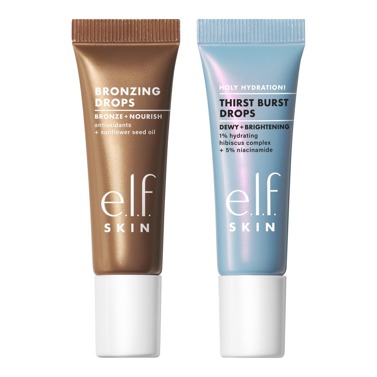 E.L.F. THE HOTTEST DROPS DUO (DÚO DE SÉRUM ILUMINADOR Y BRONCEADOR EN FORMATO VIAJE)